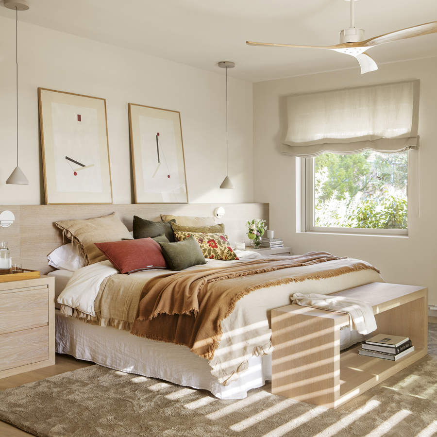 11 cabeceros de madera que no son los típicos para tu dormitorio moderno.